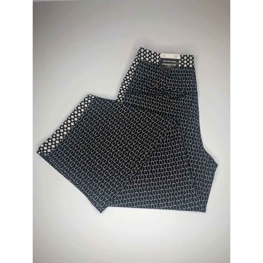 NWT Who What Wear Straight Leg Pant Sz. 10
